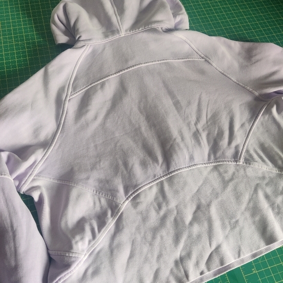 Lululemon Half Zip Hoodie Scuba Dye Purple Cosmo - Picture 3 of 8